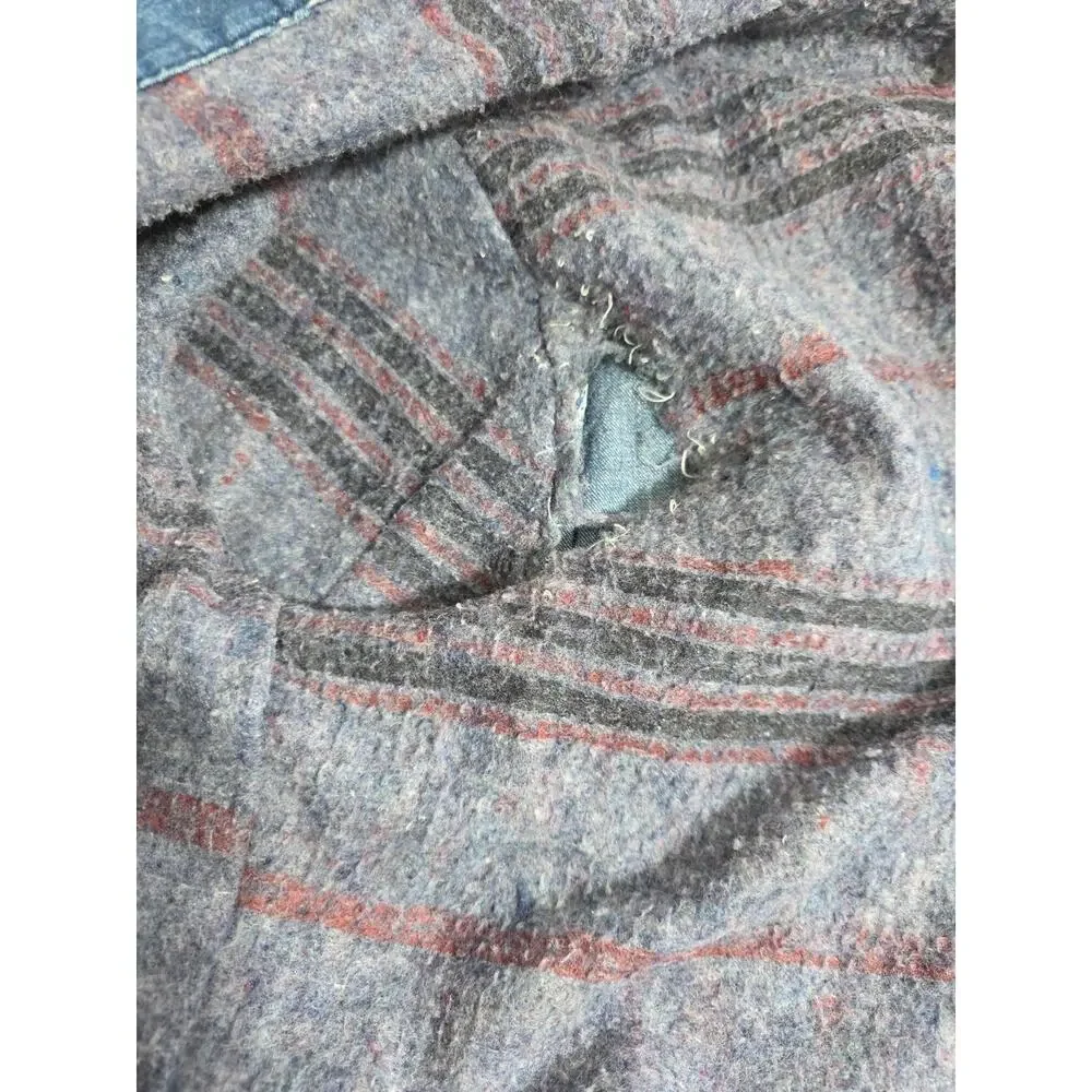VTG Wrangler Big Ben Mens Barn Chore Coat Corduroy Collar Lined Distressed U.S.A - Picture 16 of 16